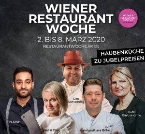 Wiener Restaurantwoche März 2020 Plakat #1